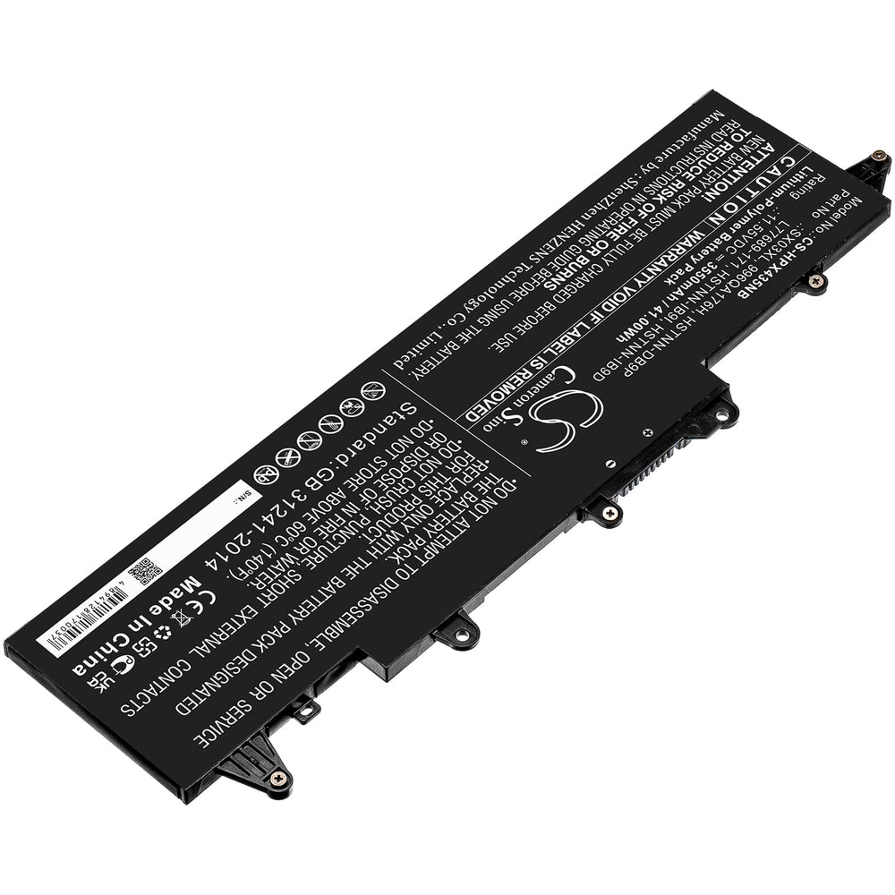 Vervangende laptopaccu 3550mAh