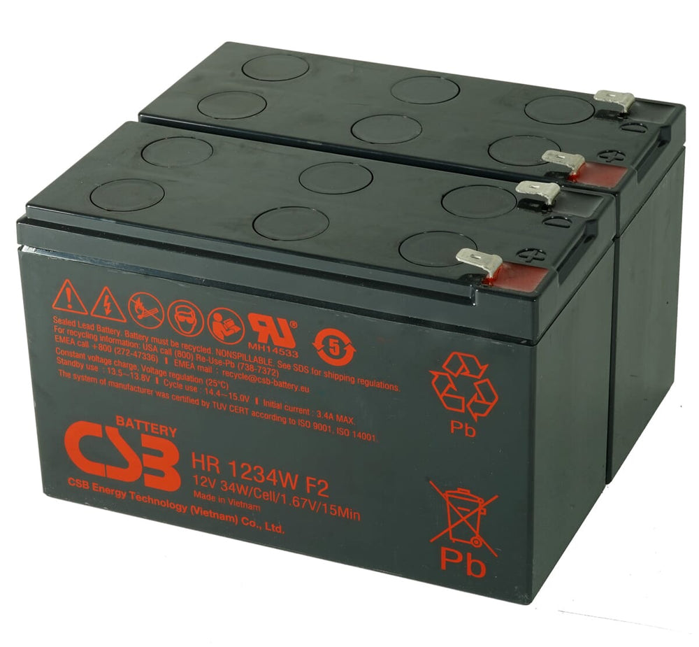 Csb batterij csb ups batterij vervangingsset rbc124