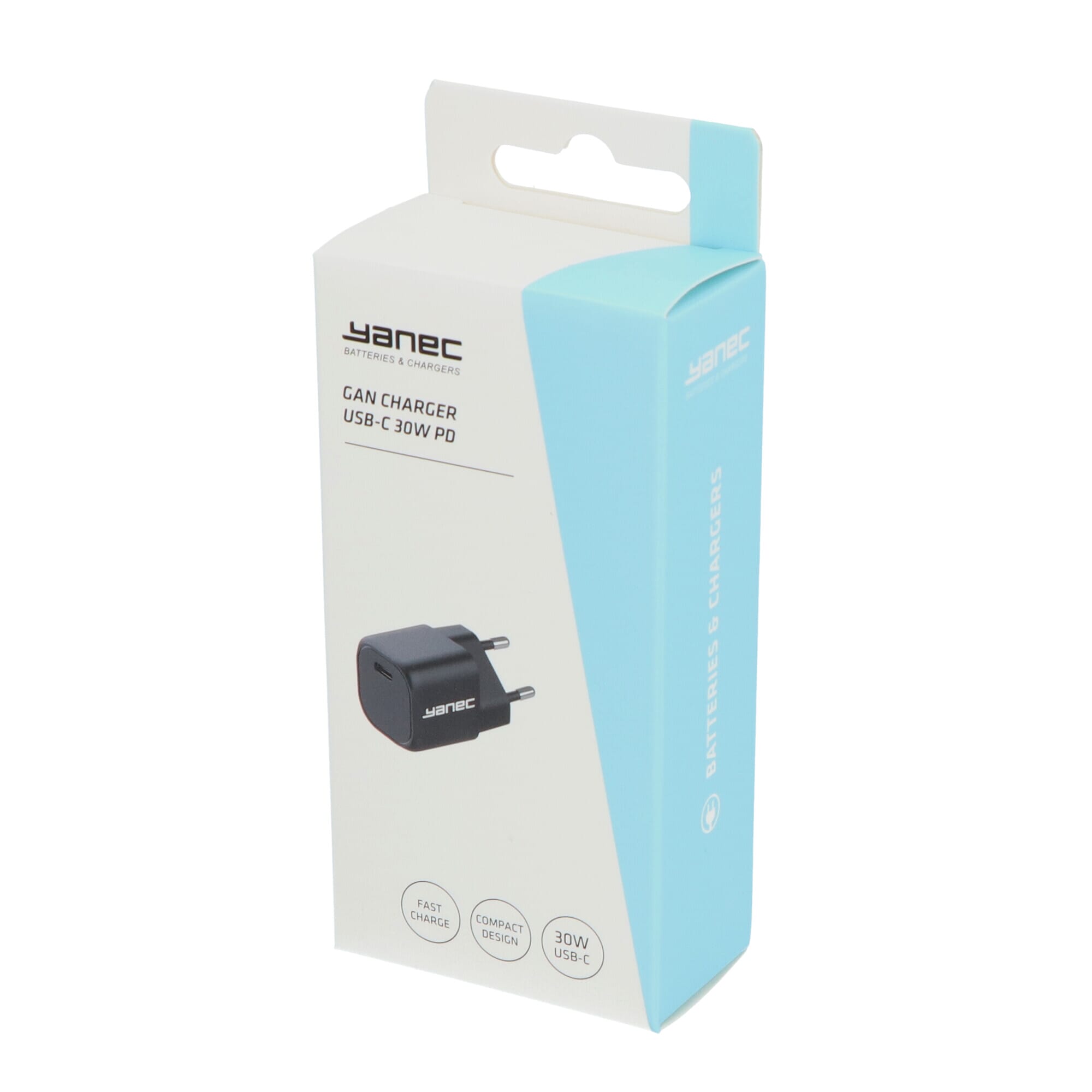 Yanec compacte ganlader usb-c 30w