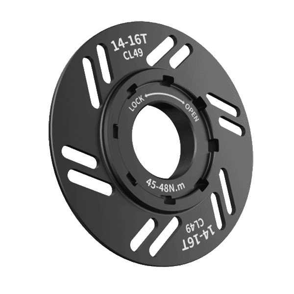 Motinova kettingwiel borgmoer mtb - cl=49mm-16t