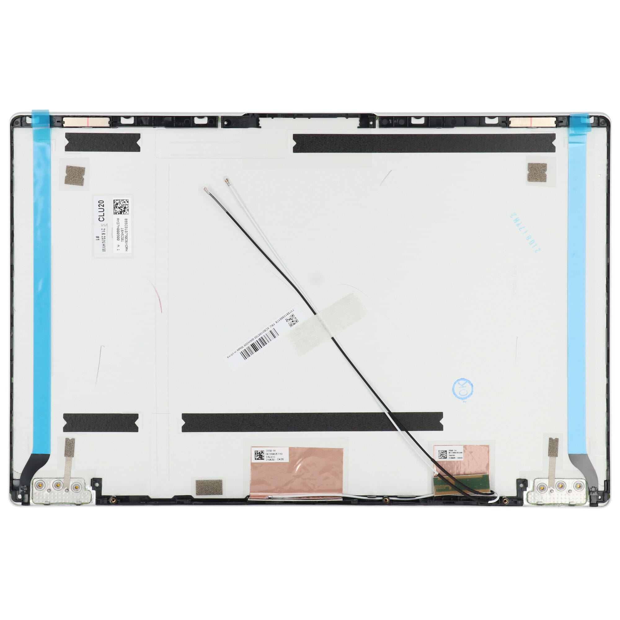 Lenovo laptop lcd achterkant - zilver