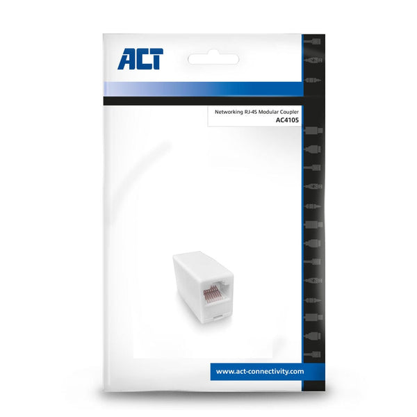 Act modulaire koppeling rj-45 ac4105 wit