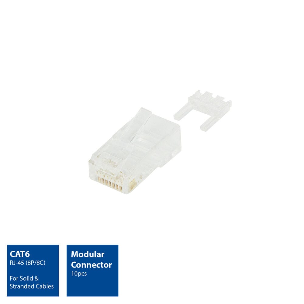 Act utp cat6 modulaire connector, rj45, zipbag