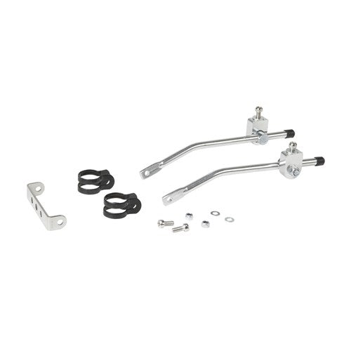 Massload mounting set for aluminum carrier silver