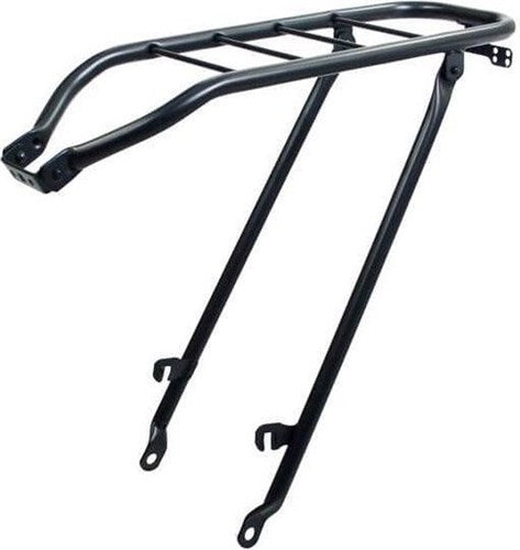 Steco achterdrager 28 inch aldo 50cm mat zwart 6mm