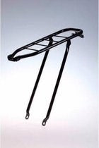 Steco rear rack 28 inch aldo 57 61cm matte black 6mm