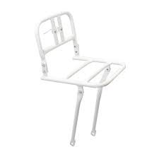 Porte-bagages avant 20 pouces transport alu rotule blanche
