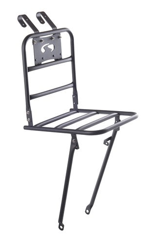 Steco porte-bagages avant 20cm confort noir mat 20 24 pouces