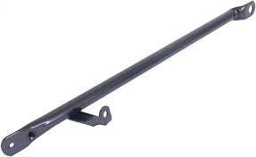 Front carrier Steco leg left black