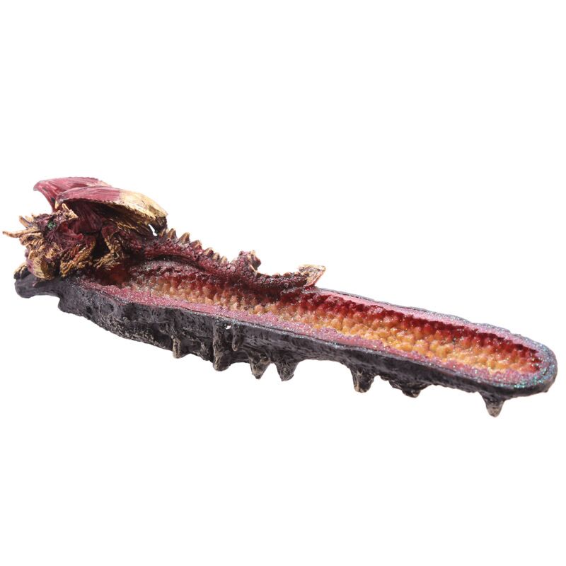 Geode draak rots wierookhouder