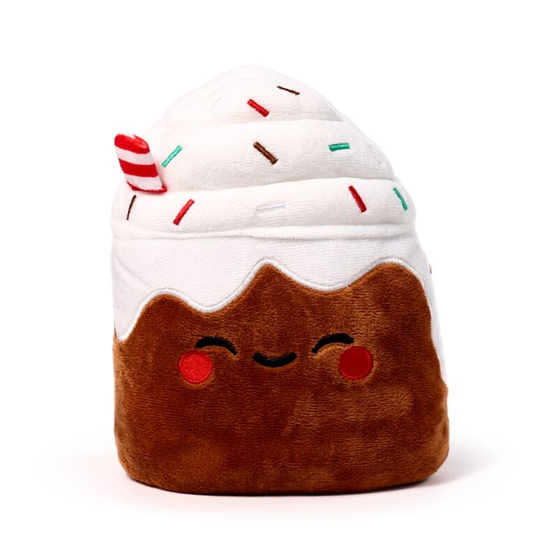 Gekruide latte foodiemals pluche deurstopper