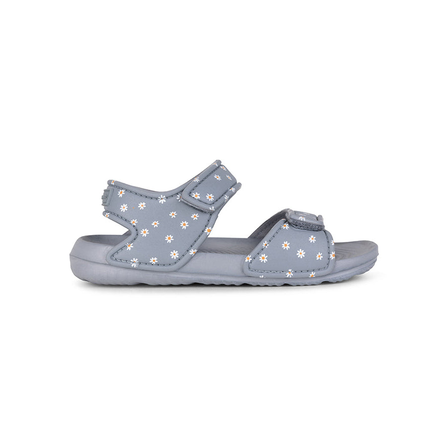 Madeliefjebloem | blauwe sandalen - maat 19-29