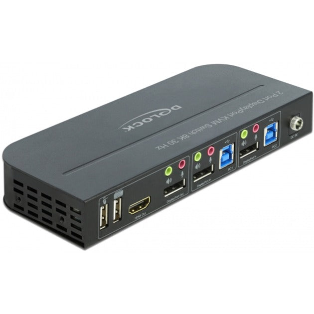 DeLOCK DeLOCK DisplayPort 1.4 KVM-switch 8K 30Hz met USB 3.0 en