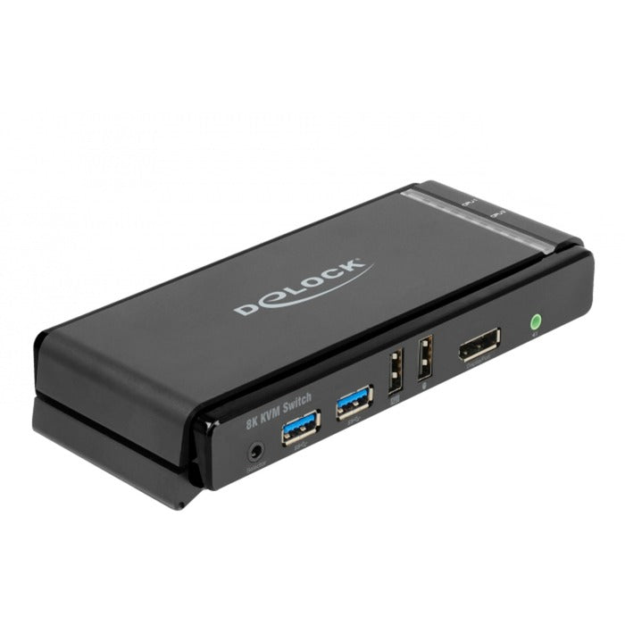 DeLOCK DeLOCK DisplayPort 1.4 KVM-switch, 8K 60Hz, USB 3.2 Gen 1