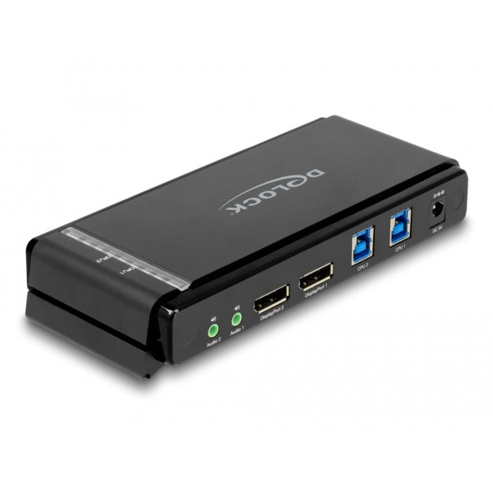 DeLOCK DeLOCK DisplayPort 1.4 KVM-switch, 8K 60Hz, USB 3.2 Gen 1