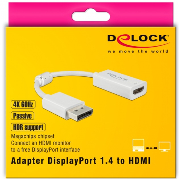 DeLOCK DeLOCK DisplayPort 1.4 > HDMI