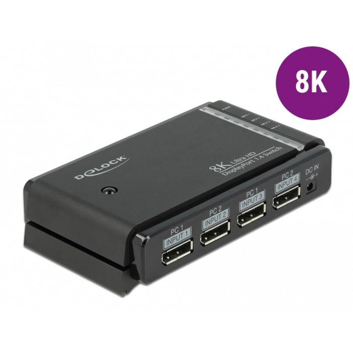 DeLOCK DeLOCK DisplayPort Switch 2x 2 Displayport in naar 1x 2 D