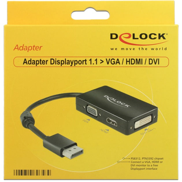 DeLOCK DeLOCK DisplayPort > VGA HDMI DVI