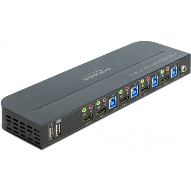 DeLOCK DeLOCK HDMI KVM-switch 4K 60 Hz met USB en audio