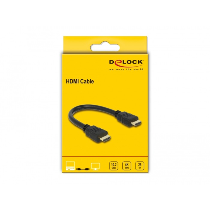 DeLOCK DeLOCK High Speed ​​HDMI met Ethernet HDMI A mannelijk > HDMI