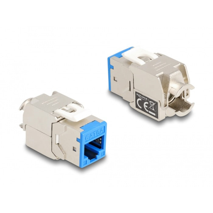 DeLOCK DeLOCK Keystone Module RJ45 Jack naar LSA Cat 6a gereedschapsvrij