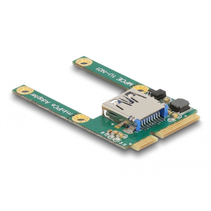 DeLOCK DeLOCK Mini PCIe IO 1 x USB 2.0 Type-A vrouwelijk full size
