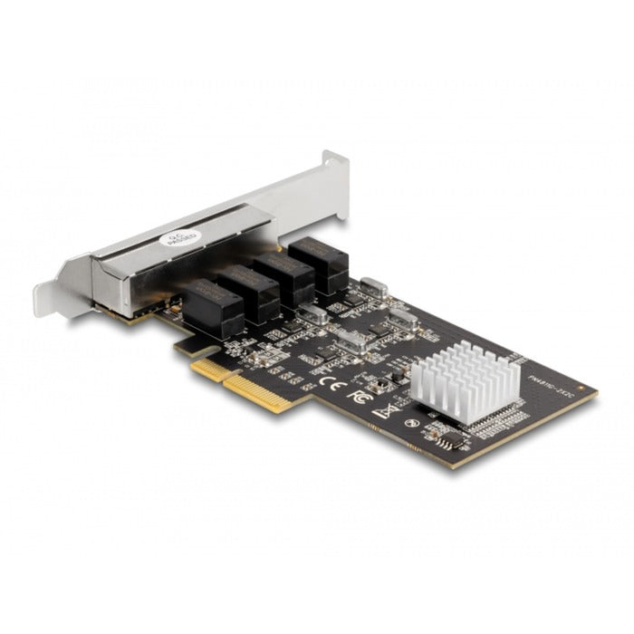 DeLOCK DeLOCK PCI Express x4-kaart 4 x RJ45 Gigabit LAN
