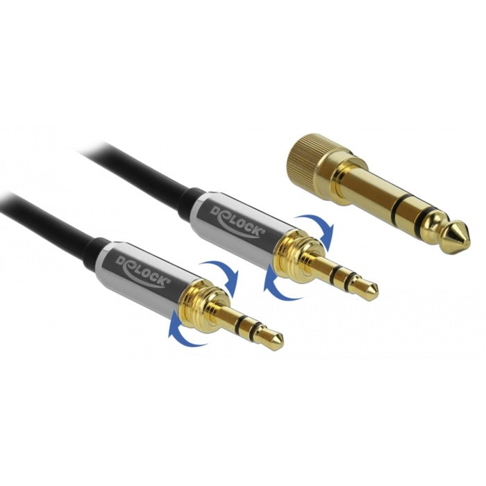 DeLOCK DeLOCK Stereokabel 3,5 mm 3 Pin-stekker > 3,5 mm 3 Pin-stekker