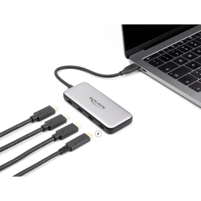 DeLOCK DeLOCK USB 10 Gbps USB Type-C Hub + 4 x USB Type-C vrouwelijk