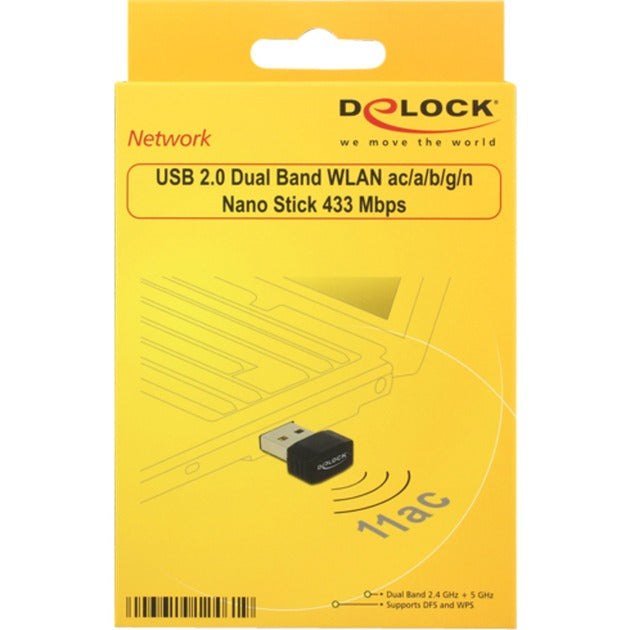 DeLOCK DeLOCK USB 2.0 Dual Band WLAN Nano Stick