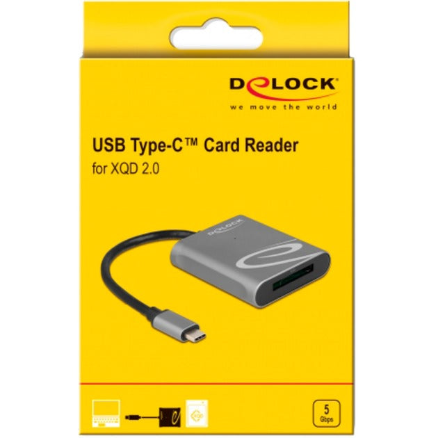DeLOCK DeLOCK USB-C kaartlezer voor XQD 2.0