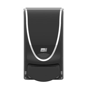 Deb dispenser translucent zwart chrome (1 liter)