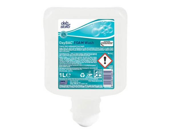 Deb oxybac foam wash (1 liter)