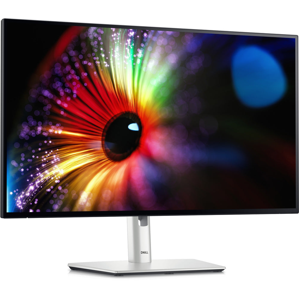 Dell ultrasharp u2724d 27 monitor (zilver zwart, hdmi, 2x displayport, 3x usb-a, 2x usb-c, 120 hz)