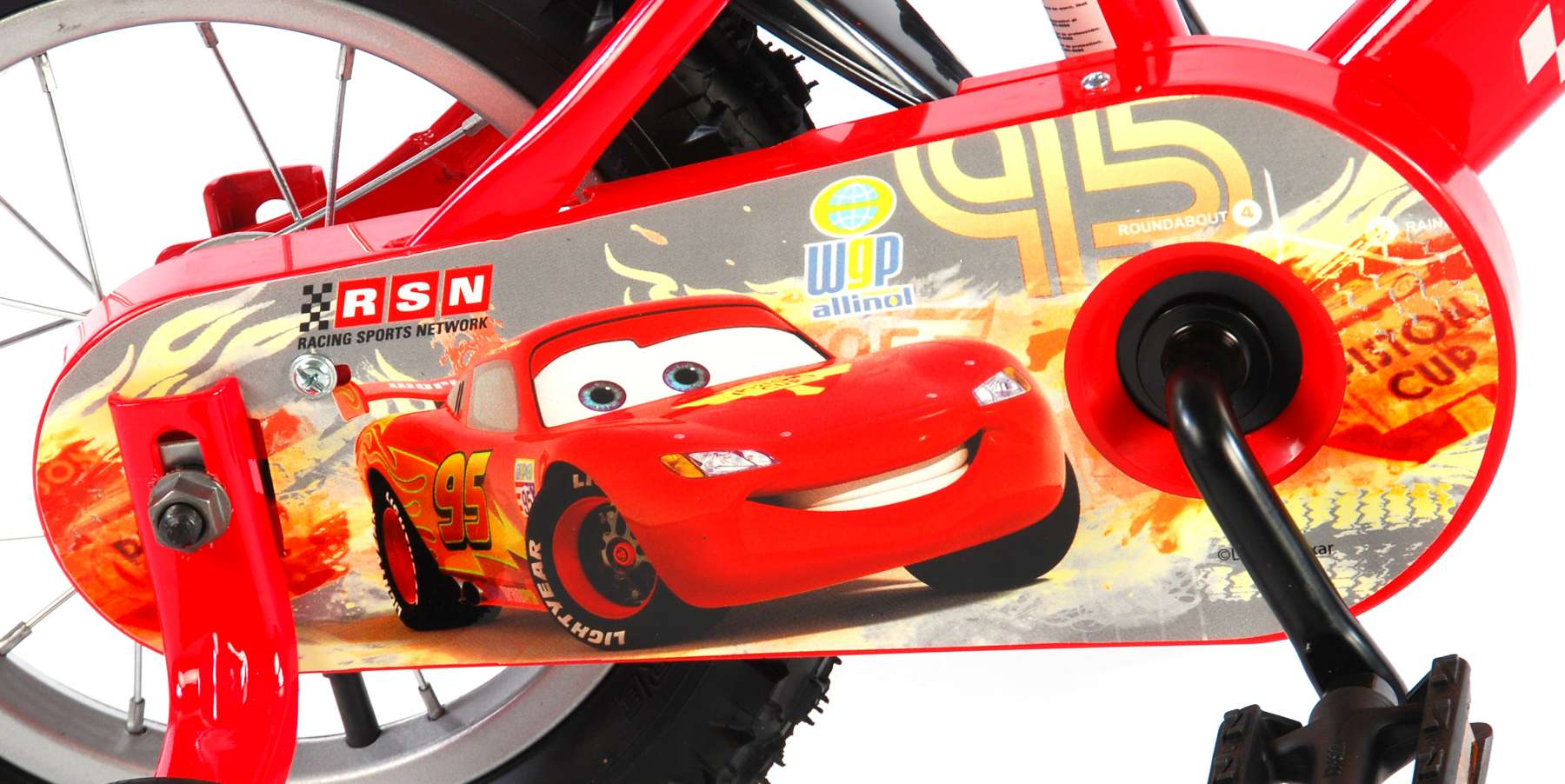 Disney Cars Kinderfiets - Jongens - 12 inch - Rood