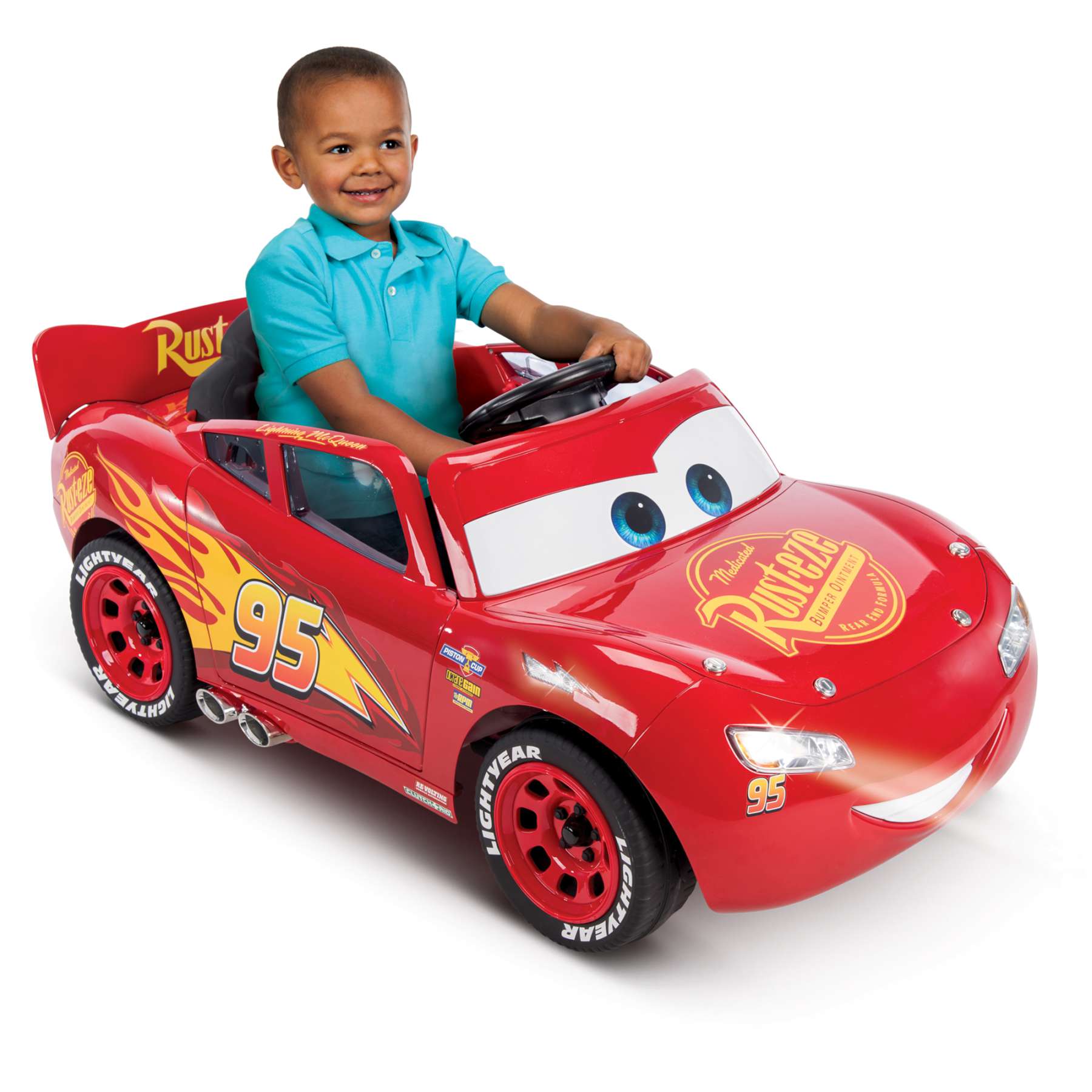 Disney autos disney cars lightning mcqueen auto - elektrische ride-on
