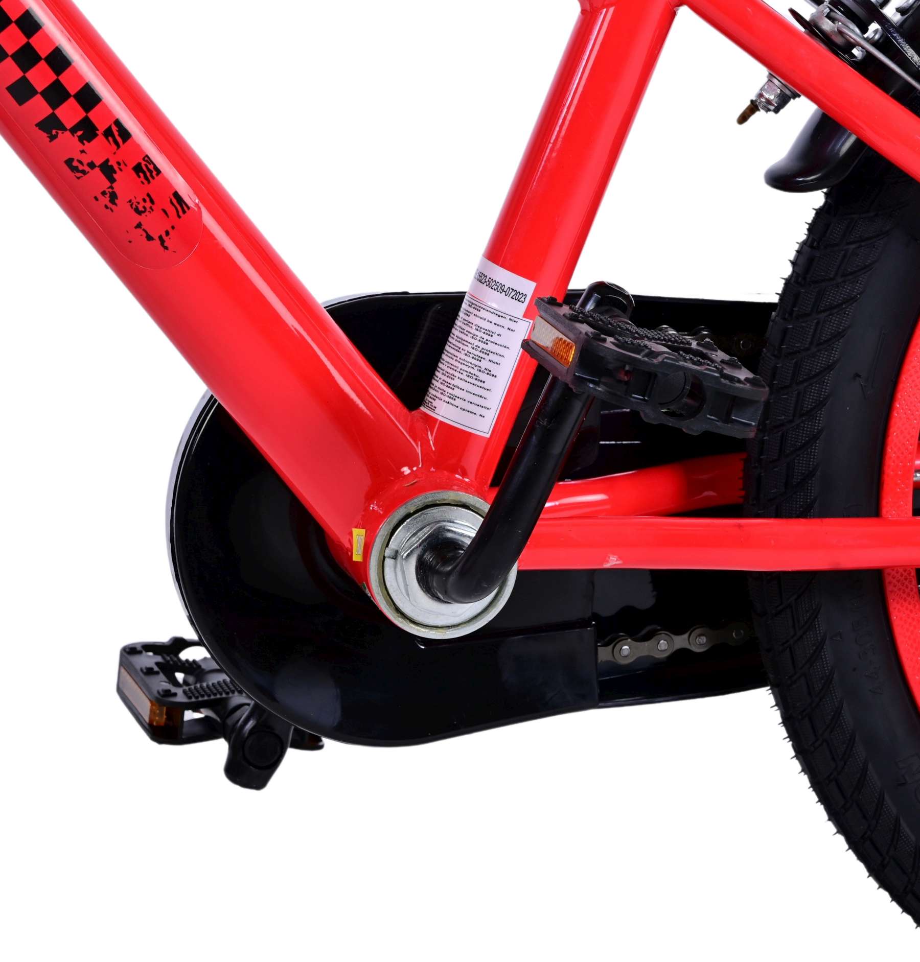 Disney Disney Kinderfiets Jongens 16 inch Rood 2 handremmen