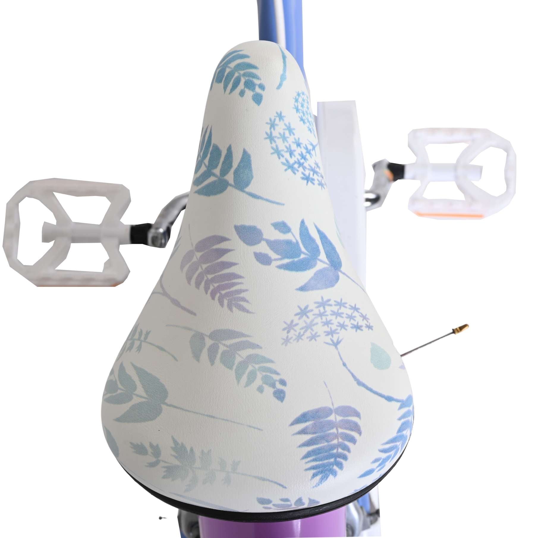 Disney die eiskönigin disney frozen 2 kinderfiets - meisjes - 16 inch - blauw paars - twee handremmen