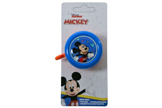 Disney Mickey Mouse Fietsbel Jongens - Blauw/Oranje