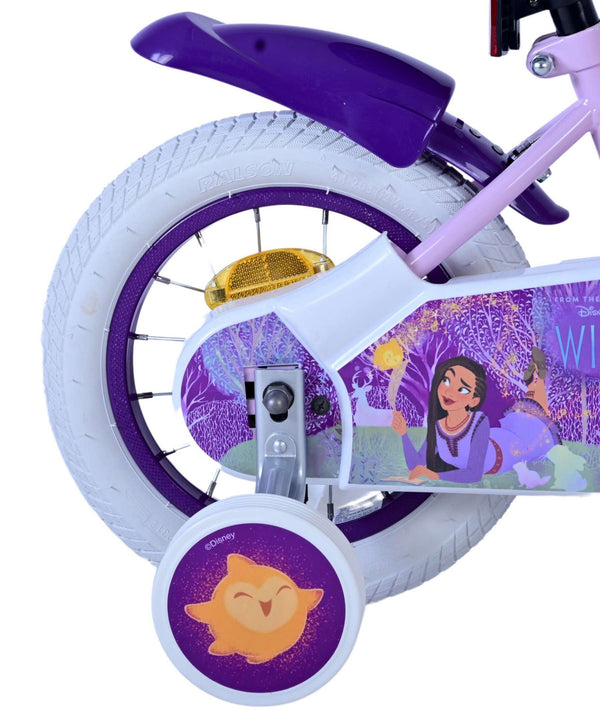Disney Wish Kinderfiets - Meisjes - 12 inch - Paars