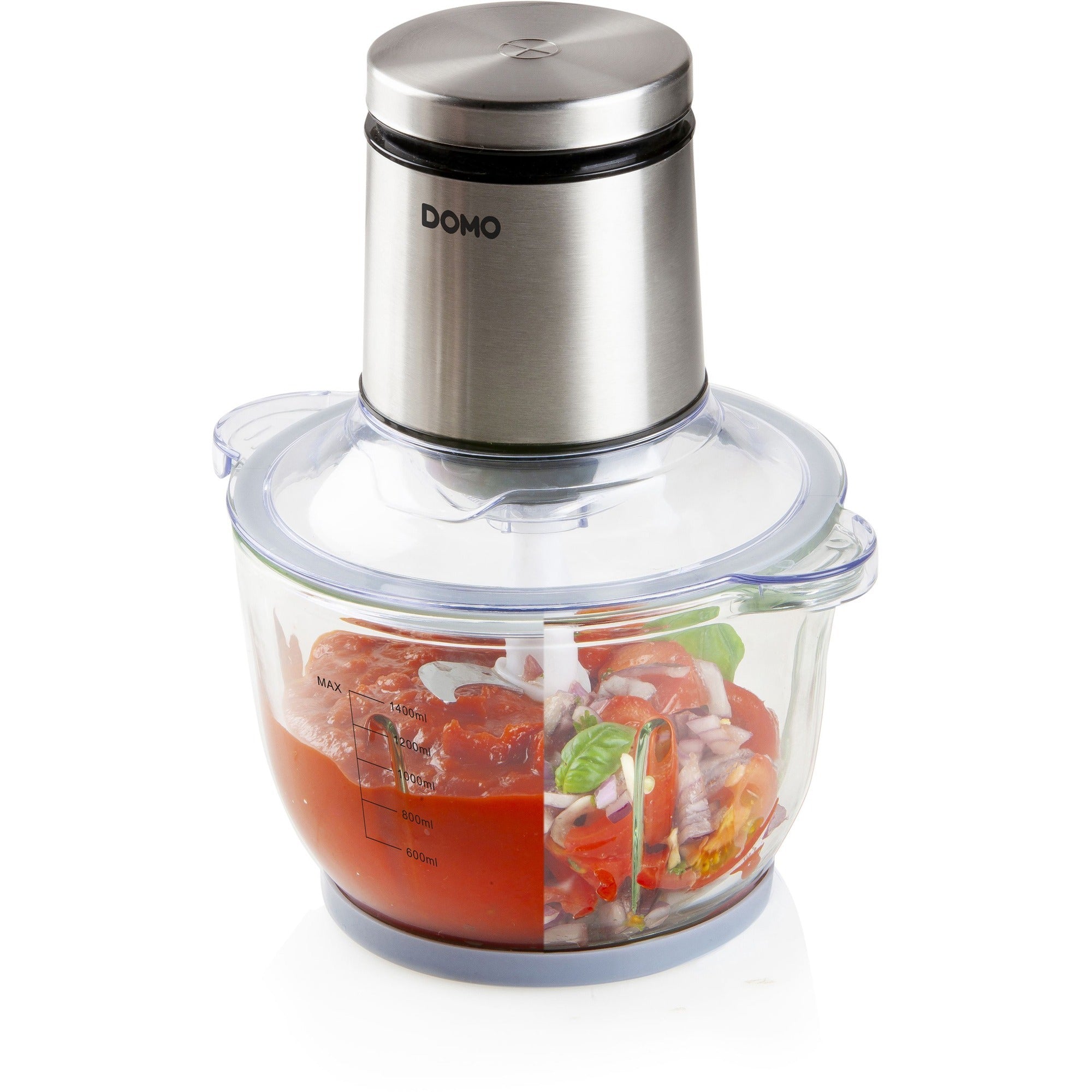 Domo DO9244MC Maxi-chopper met glazen kom