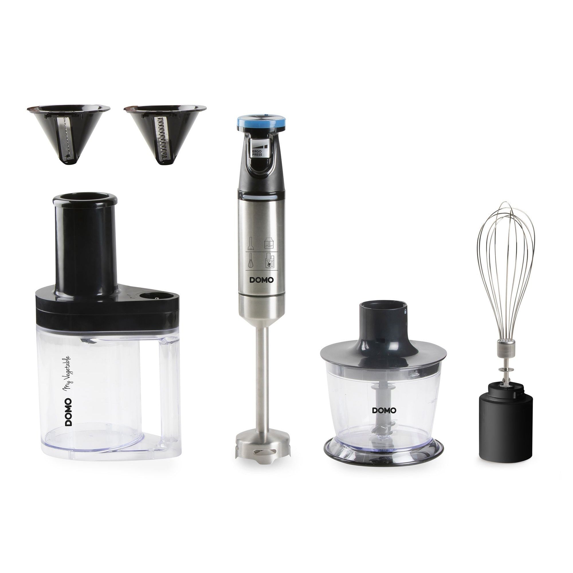 Domo Mixerset 'Mijn Groente' 4-in-1 DO9254M
