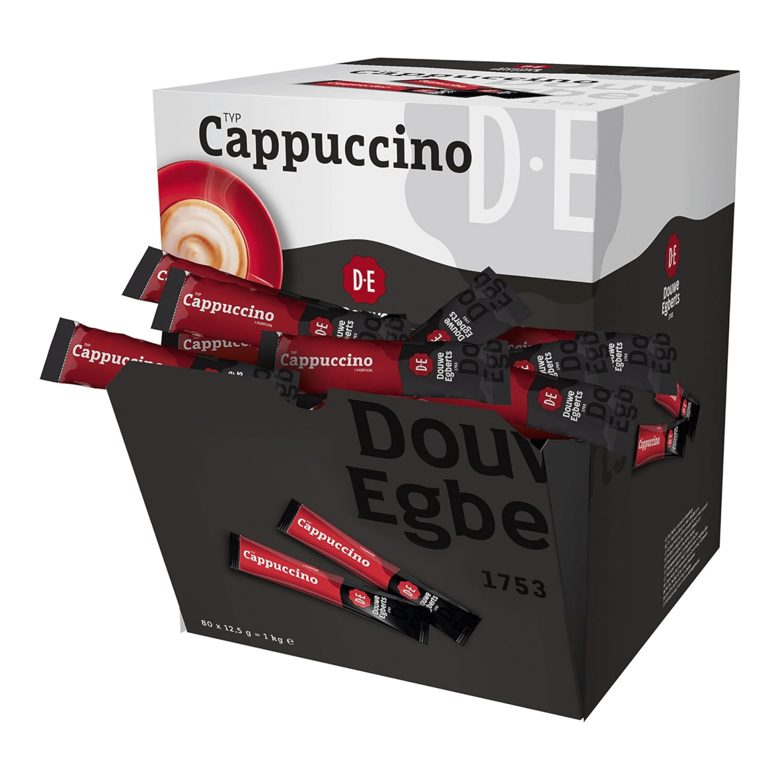 Douwe egberts cappuccino koffiesticks (80x 9.5gr) (kopie)