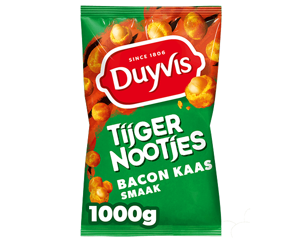 Duyvis tijgernootjes bacon kaas (1 kg)