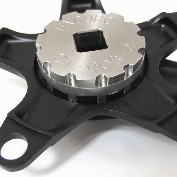 Enduro bearings rotor compact crankset lockring tool - 30mm spindles