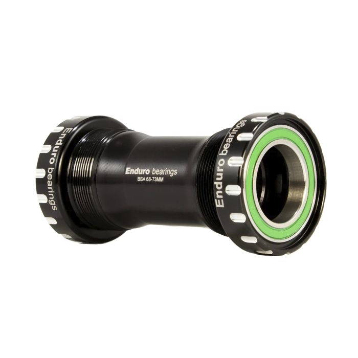 Enduro bearings bsa 73mm bottom bracket to 24mm - a c ss - black