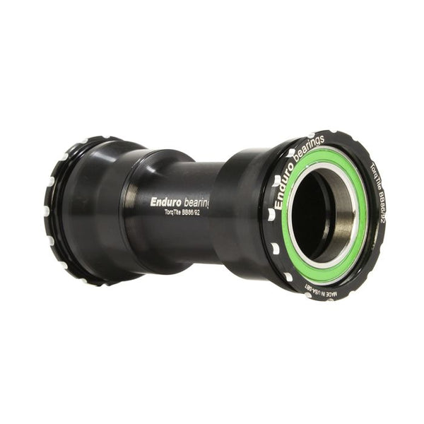Enduro bearings torqtite bottom bracket - bb386 to 24mm - xd-15 pro - black