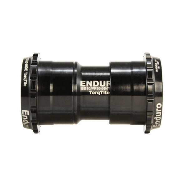 Enduro bearings torqtite bottom bracket - bb30 to 30mm - xd-15 pro - black