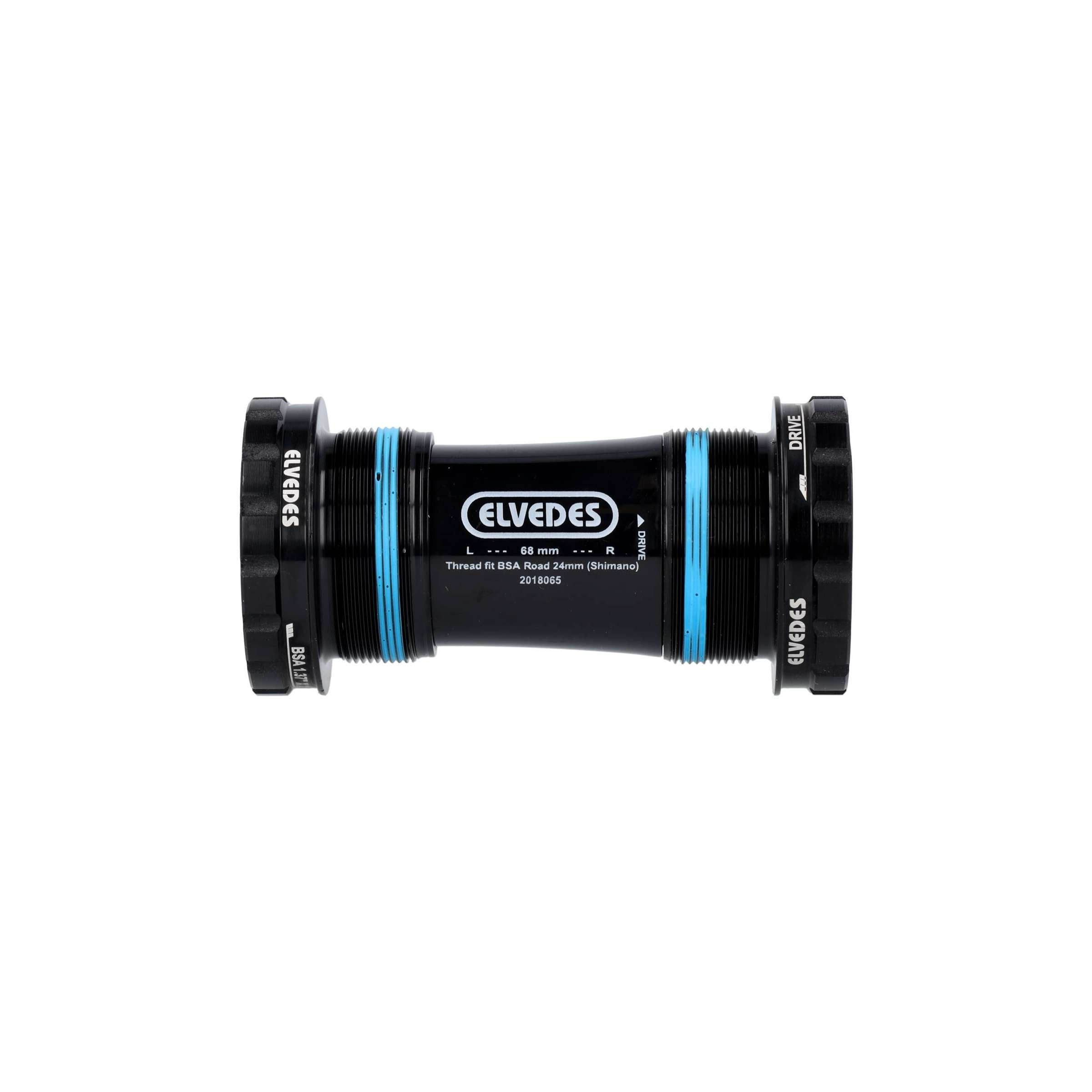 Elvedes Hollowtech Shimano Race Bottom Bracket 24mm Black