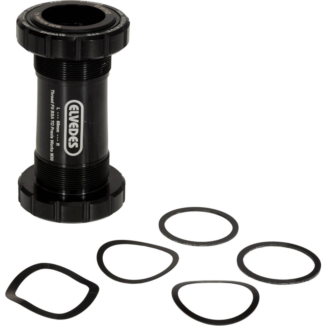Trapas Elvedes Draad fit BSA voor Praxis race MTB 68-73 mm